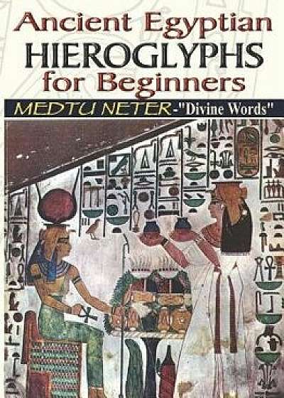 Ancient Egyptian Hieroglyphs for Beginners - Medtu Neter- Divine Words, Paperback/Muata Ashby