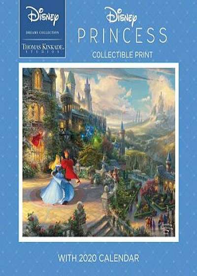 Thomas Kinkade Studios: Disney Dreams Collection 2020 Collectible Print with Wal: Disney Princess/Thomas Kinkade