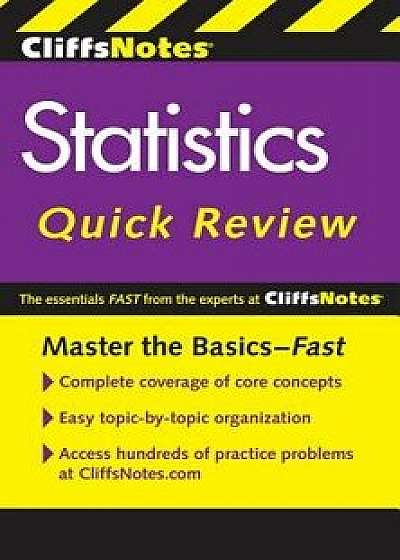 Cliffsnotes Statistics Quick Review, 2nd Edition, Paperback/Scott Adams