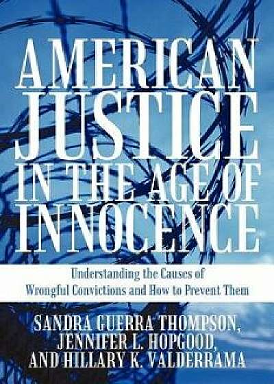 American Justice in the Age of Innocence: Understanding the Causes of Wrongful Convictions and How to Prevent Them, Paperback/Sandra Guerra Thompson
