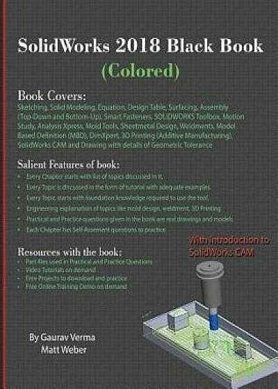 Solidworks 2018 Black Book (Colored), Paperback/Gaurav Verma