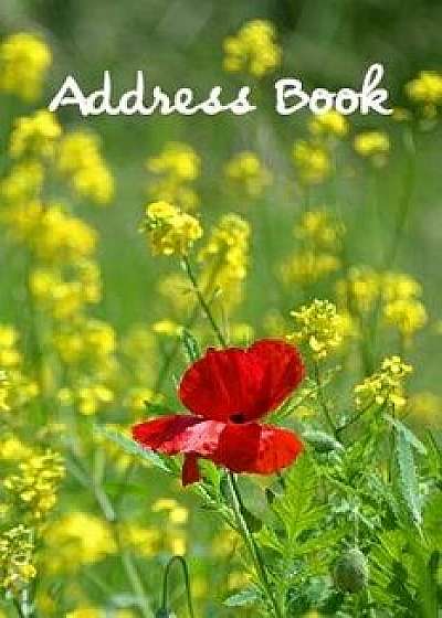 Address Book.: Glossy and Soft Cover, Large Print, Font, 6 X 9 for Contacts, Addresses, Phone Numbers, Emails, Birthday and More., Paperback/Blank Book Store