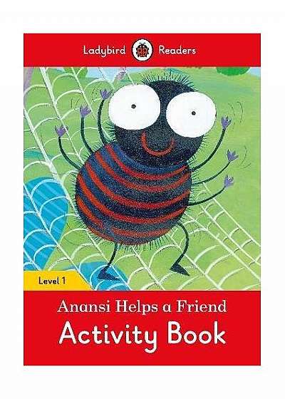 Coperta cărții Anansi Helps a Friend Activity Book