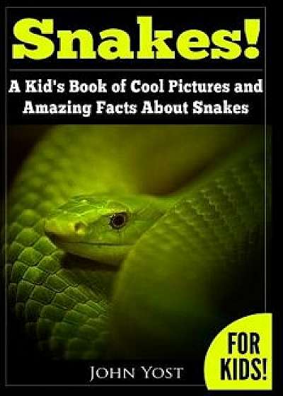 Snakes! a Kid's Book of Cool Images and Amazing Facts about Snakes: Nature Books for Children Series, Paperback/John Yost