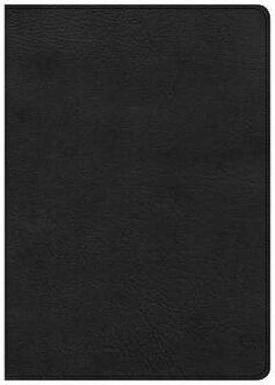 KJV Giant Print Reference Bible, Black Leathertouch/Csb Bibles by Holman
