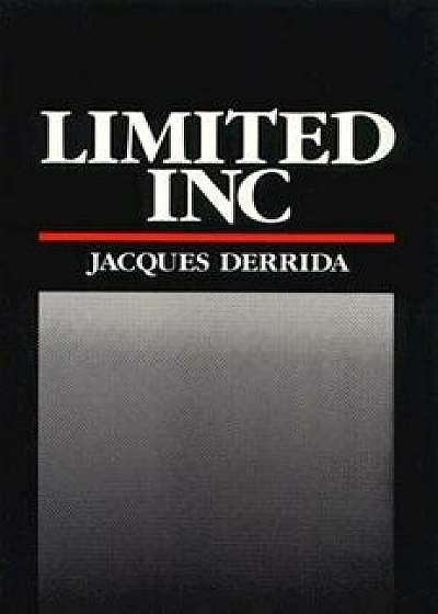 Limited Inc, Paperback/Jacques Derrida