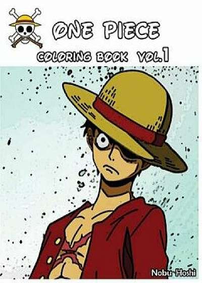 One Piece: Coloring Book: Vol.1: Coloring Book, Paperback/Nobu Hoshi