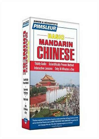 Pimsleur Chinese (Mandarin) Basic Course - Level 1 Lessons 1-10 CD: Learn to Speak and Understand Mandarin Chinese with Pimsleur Language Programs/Pimsleur