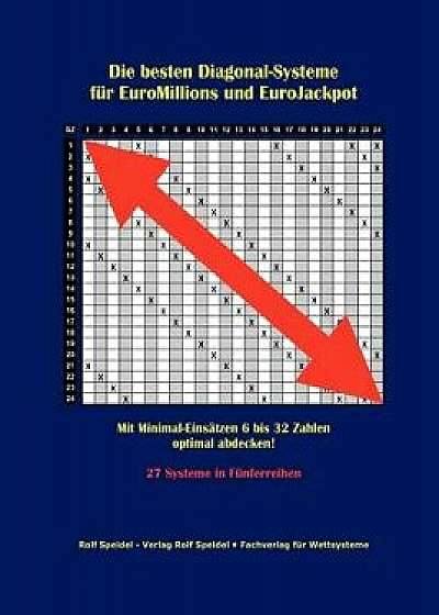 Die Besten Diagonal-Systeme Fur Euromillions Und Eurojackpot, Paperback/Rolf Speidel