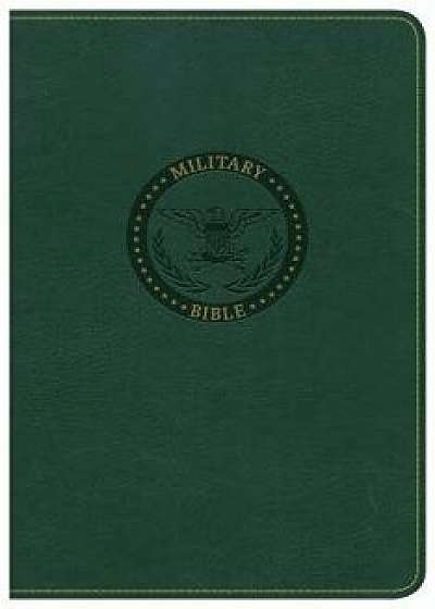 CSB Military Bible, Green Leathertouch/Csb Bibles by Holman