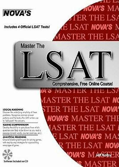 Master the LSAT [With CDROM], Paperback/Jeff Kolby