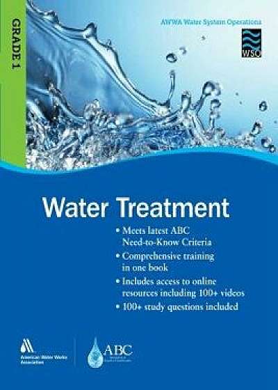 Wso Water Treatment, Grade 1, Paperback/Awwa