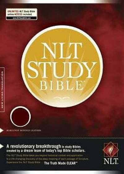 Coperta cărții Study Bible-NLT/Tyndale de Tyndale