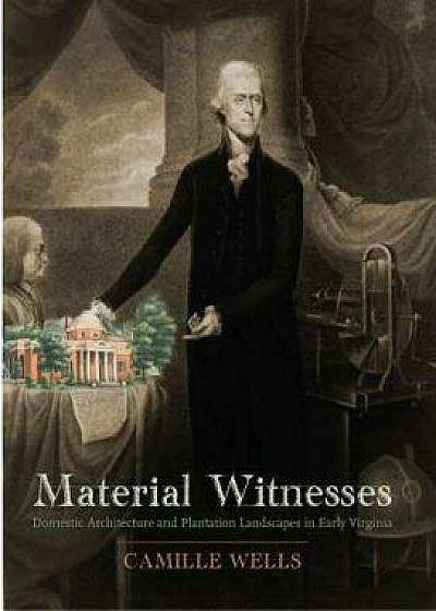 Material Witnesses: Domestic Architecture and Plantation Landscapes in Early Virginia, Paperback/Camille Wells