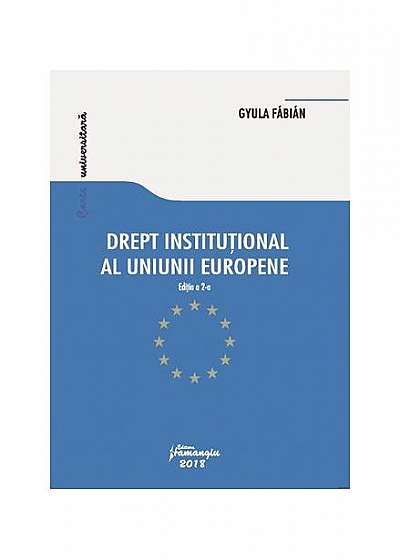 Drept instituţional al Uniunii Europene
