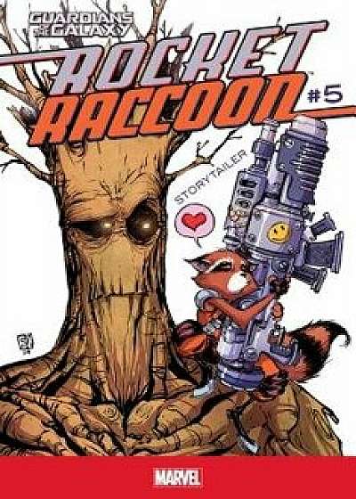Rocket Raccoon #5: Storytailer/Skottie Young
