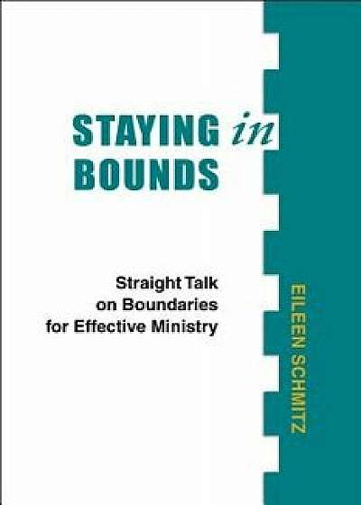 Staying in Bounds: Straight Talk on Boundaries for Effective Ministry, Paperback/Eileen Schmitz