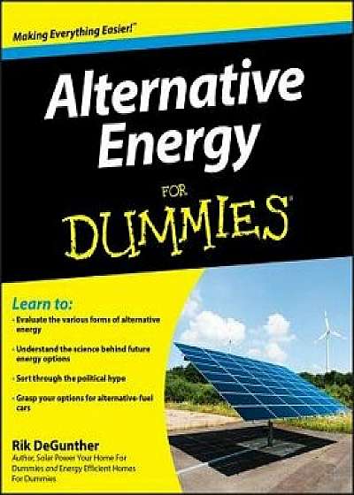 Alternative Energy for Dummies, Paperback/Rik DeGunther