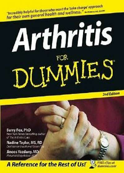 Arthritis for Dummies, Paperback/Barry Fox
