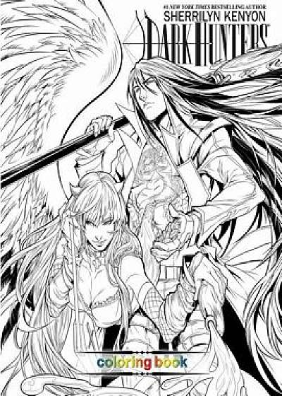 Coperta cărții Dark-Hunter Coloring Book 01, Paperback/Sherrilyn Kenyon de Sherrilyn Kenyon