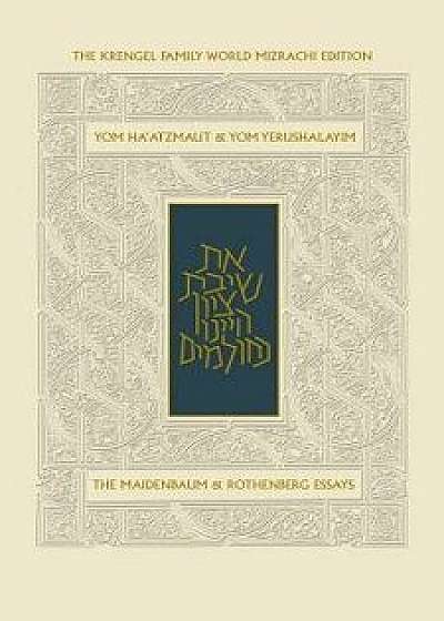 Koren Sacks Yom Haatzma'ut & Yom Yerushalayim Mahzor, Hardcover/Jonathan Sacks