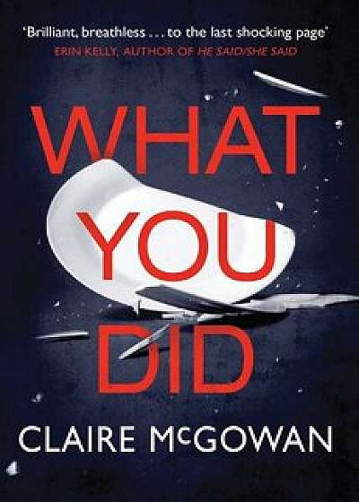 What You Did, Paperback/Claire McGowan