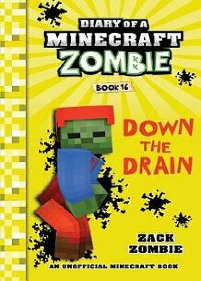Diary of a Minecraft Zombie: Down the Drain, Paperback/Zack Zombie