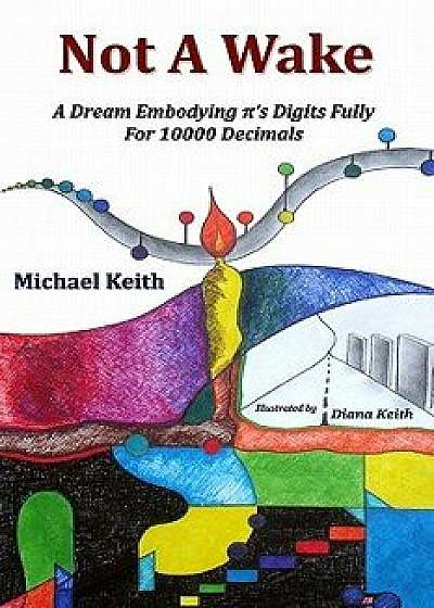 Not a Wake: A Dream Embodying (Pi)'s Digits Fully for 10000 Decimals, Paperback/Michael Keith