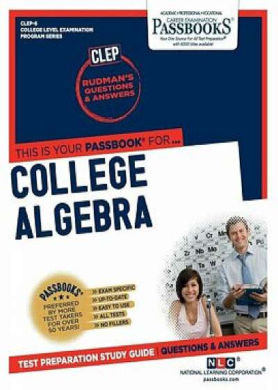 CLEP College Algebra, Paperback/National Learning Corporation