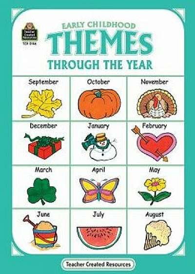 Coperta cărții Early Childhood Themes Through the Year, Paperback/Debbie Thompson de Debbie Thompson