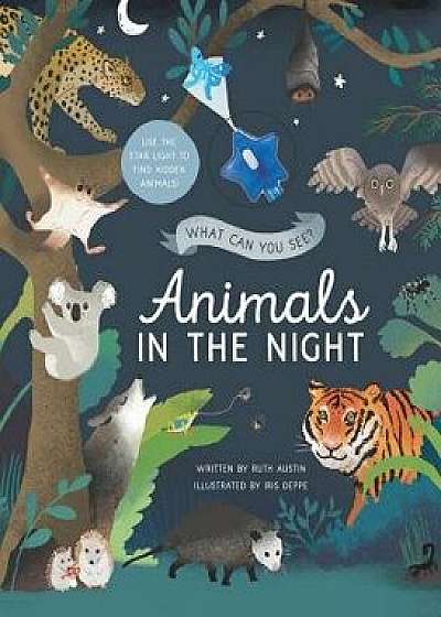 What Can You See? Animals in the Night: Use the Star Light to Find Hidden Animals!, Hardcover/Ruth Austin