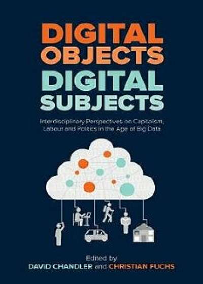 Digital Objects, Digital Subjects: Interdisciplinary Perspectives on Capitalism, Labour and Politics in the Age of Big Data, Paperback/David Chandler