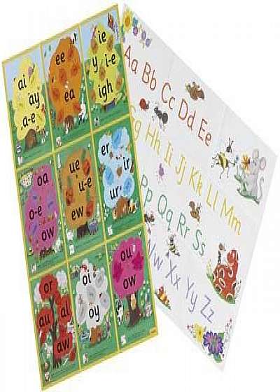 Jolly Phonics Alternative Spelling and Alphabet Posters