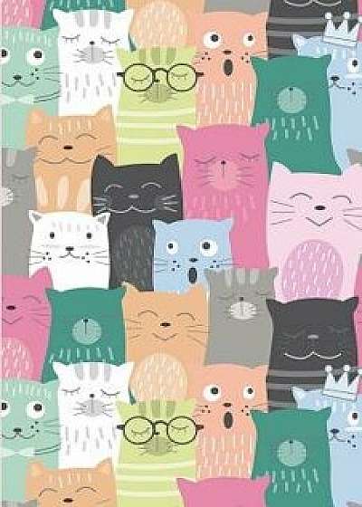 Discreet Password Book: Never Forget a Password Again! 5.5" X 8.5" Colorful Cute Cats Design, Small Password Book with Tabbed Large Alphabet,, Paperback/Ellie And Scott