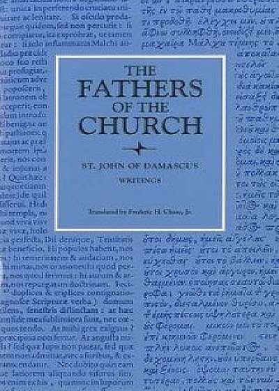 Writings, Paperback/St John of Damascus
