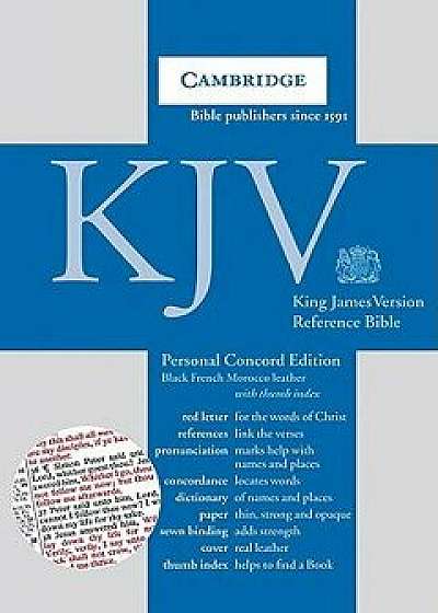 Personal Concord Reference Bible-KJV/Baker Publishing Group