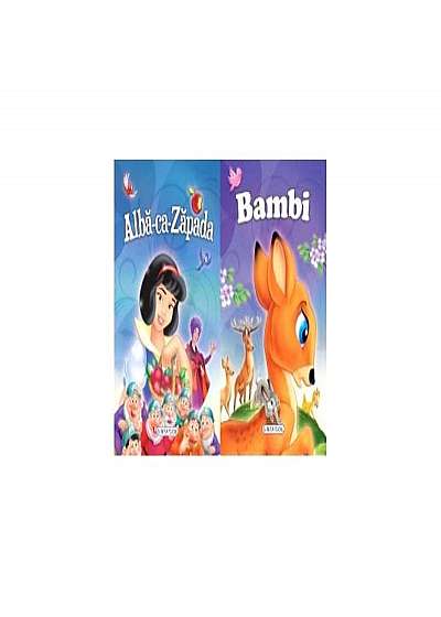 2 Povești: Alba-că-zăpada și Bambi