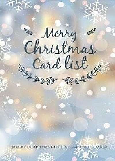 Christmas Card List: Christmas Card Address Book, Personalized Christmas Gift, Address Book Tracker for Holiday Card Mailings, (Christmas C, Paperback/Angel Creations