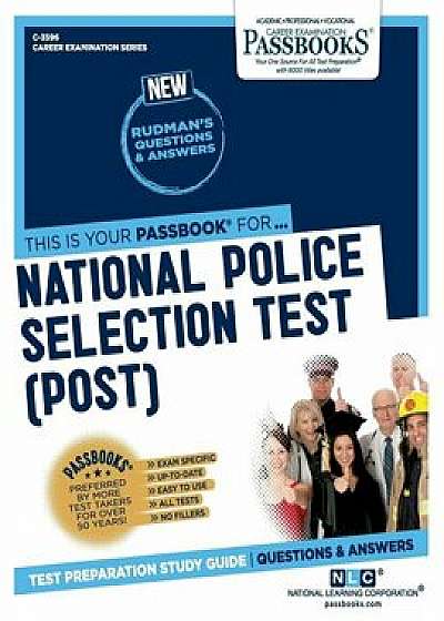National Police Selection Test (POST), Paperback/National Learning Corporation