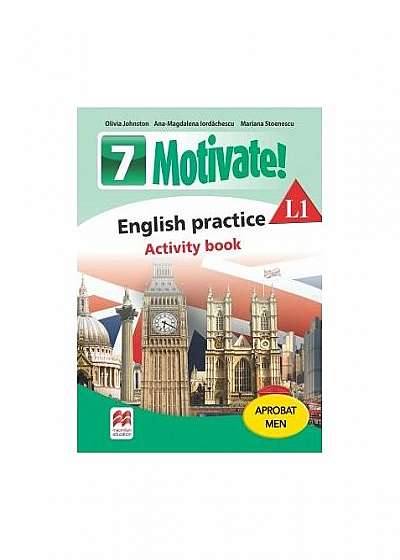Motivate! English practice. Activity book. Lecția de engleză (clasa a VII-a)