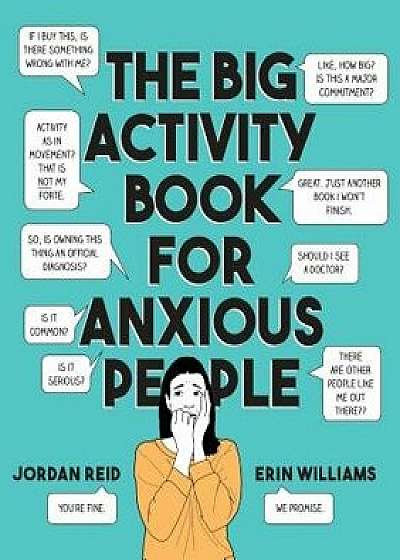 The Big Activity Book for Anxious People, Paperback/Jordan Reid