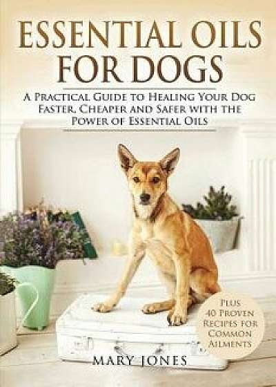 Essential Oils for Dogs: A Practical Guide to Healing Your Dog Faster, Cheaper and Safer with the Power of Essential Oils, Paperback/Mary Jones