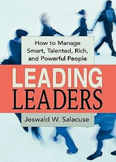 Leading Leaders: How to Manage Smart, Talented, Rich, and Powerful People, Paperback/Jeswald W. Salacuse