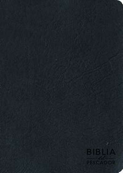 Rvr 1960 Biblia del Pescador Letra Grande, Azul Símil Piel/Luis Angel Diaz-Pabon