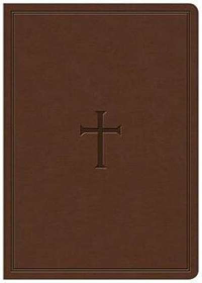 KJV Giant Print Reference Bible, Brown Leathertouch, Indexed/Csb Bibles by Holman
