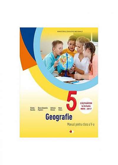 Geografie. Manual pentru clasa a V-a (conține CD)