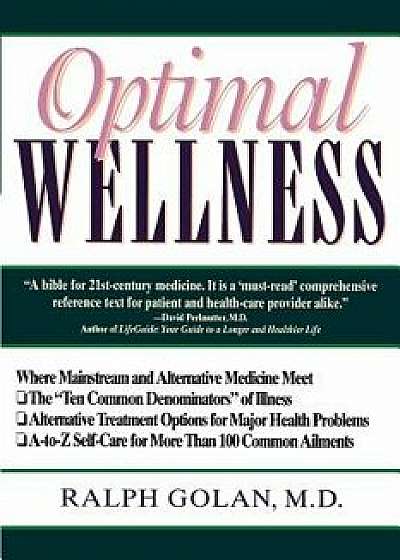 Optimal Wellness, Paperback/Ralph Golan