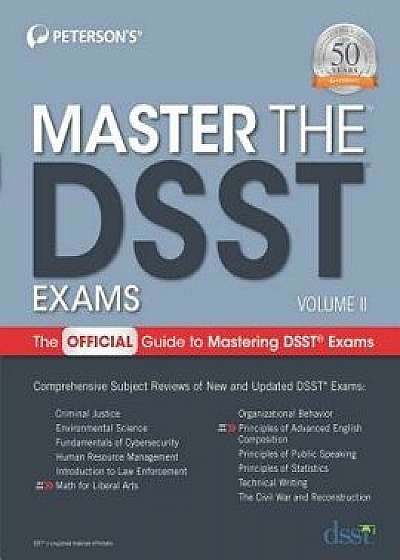 Master the Dsst Exams Volume II, Paperback/Prometric