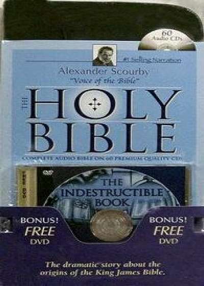 Alexander Scourby Bible-KJV [With The Indestructible Book]/Alexander Scourby