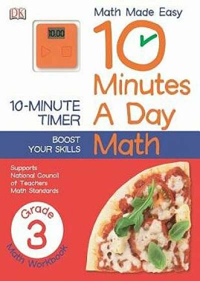 10 Minutes a Day: Math, Grade 3, Paperback/DK